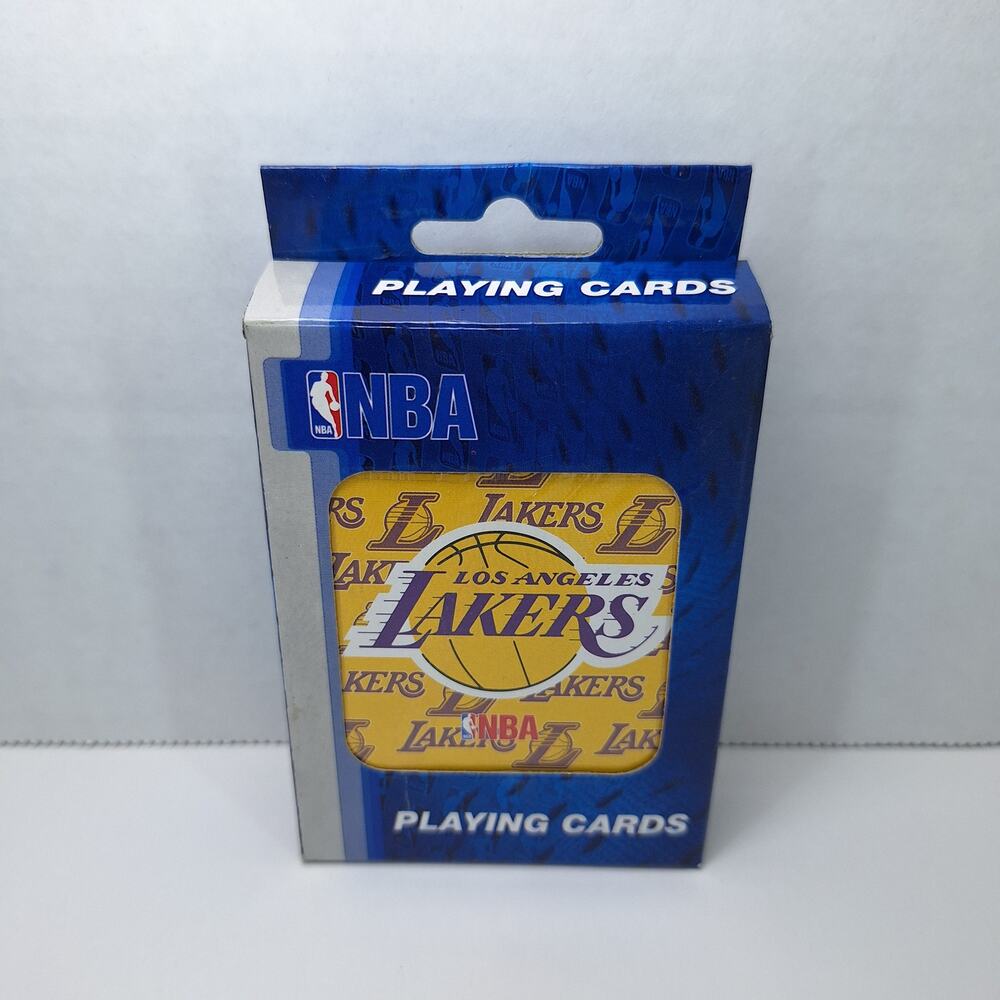Vintage 2008 NBA Los Angeles Lakers Playing Cards Factory Sealed Deck